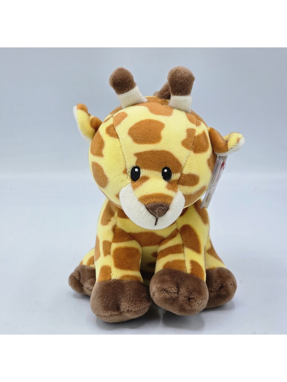 Baby TY GRACIE the Yellow Giraffe 7" MWMTs Soft Plush Stuffed Animal Toy